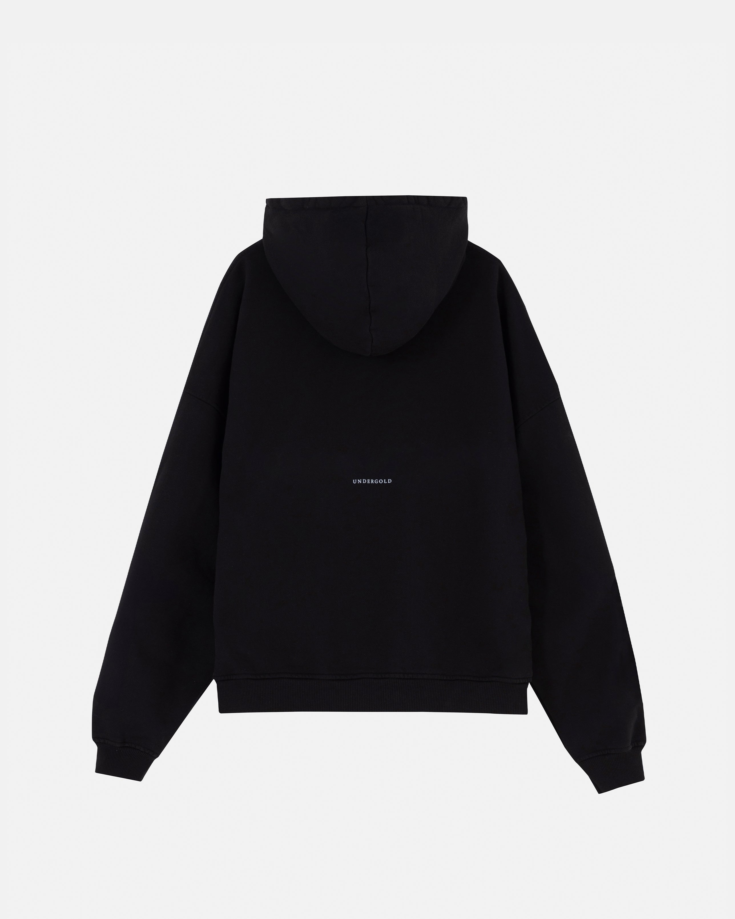 The Path Monogram Hoodie Black