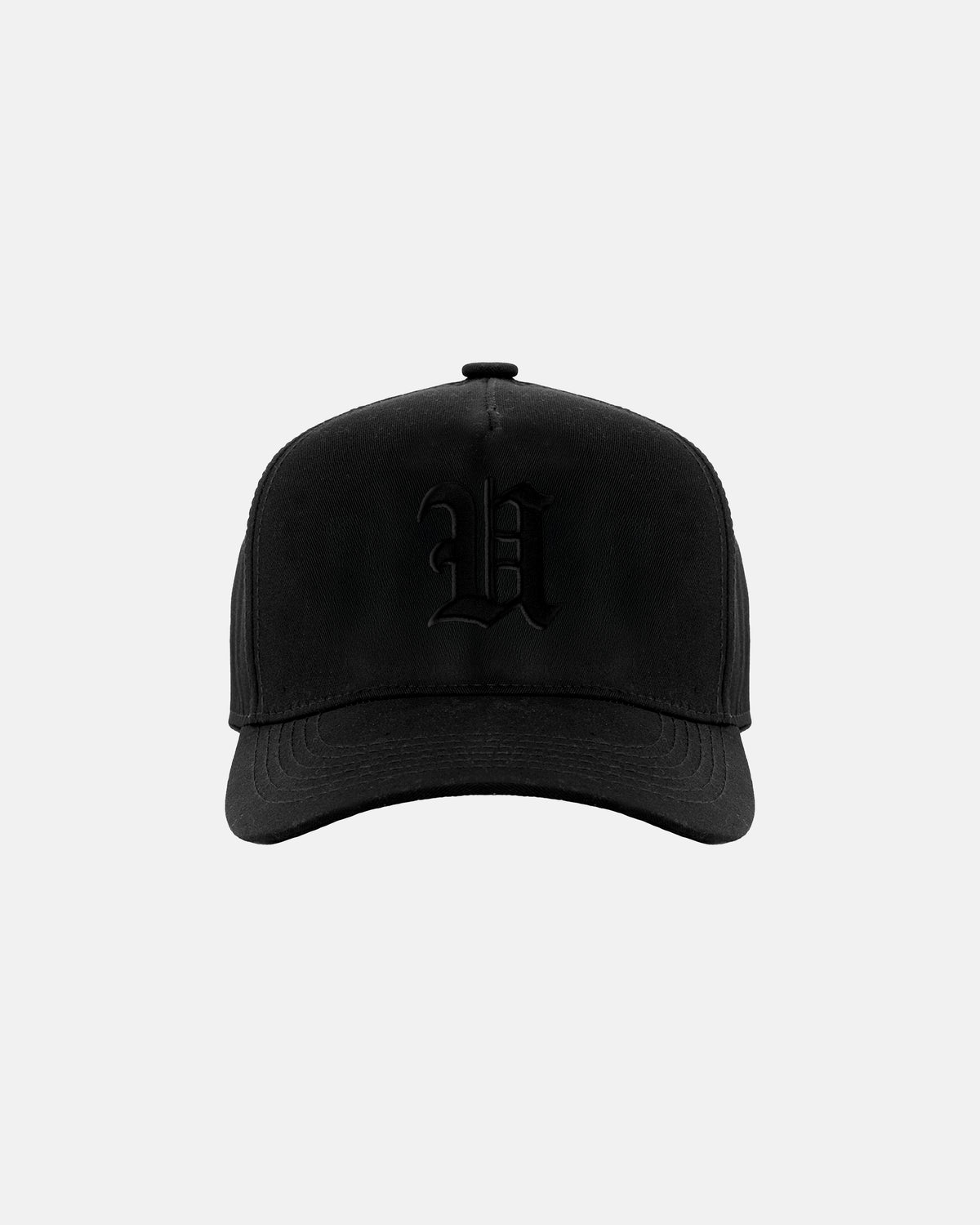 Line U High Crown Cap Black/Black