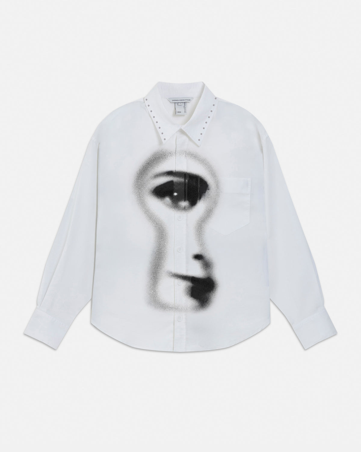 Revelation Stellar Boxy Fit Long Sleeve Shirt Bone