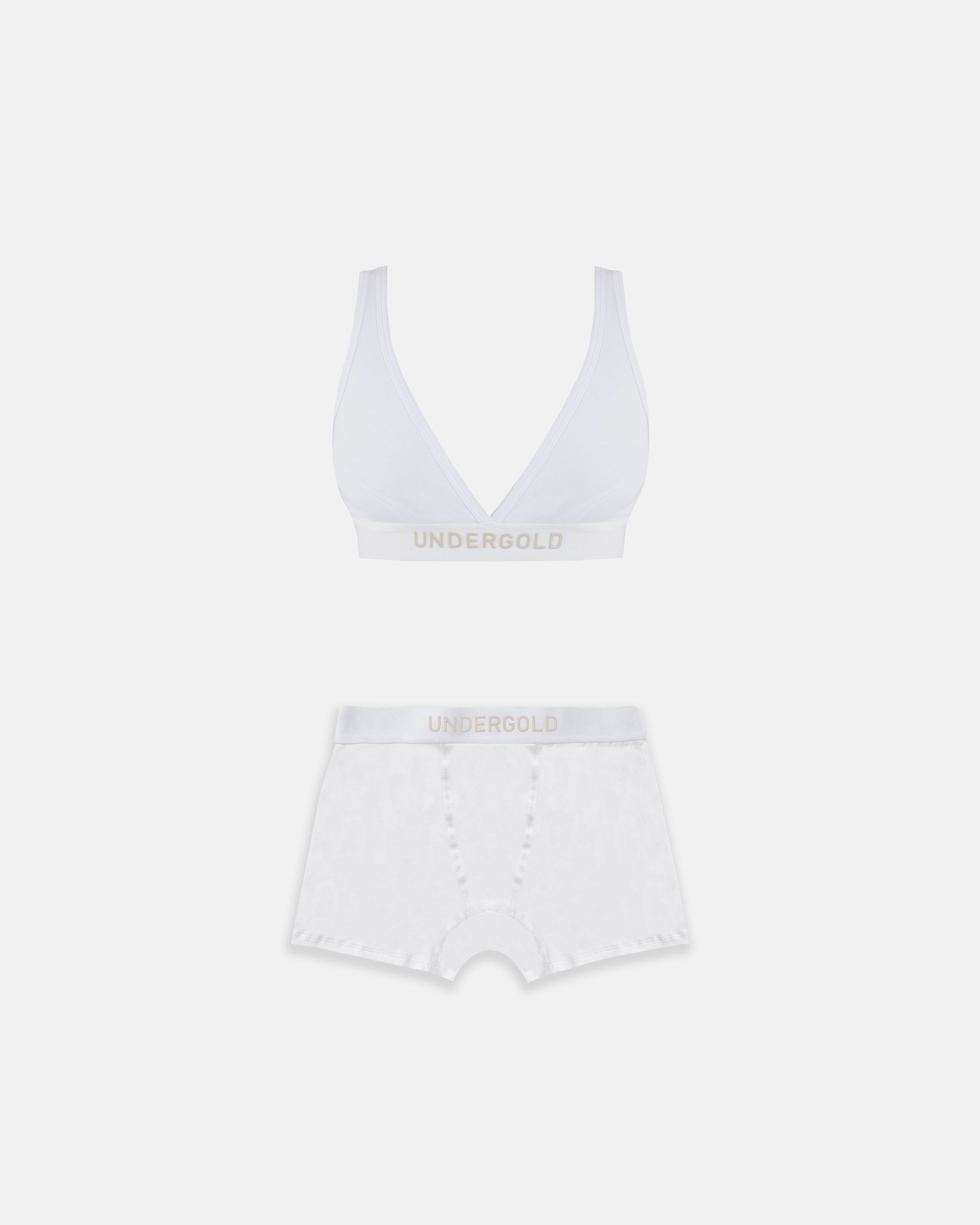 Pack Basics Intimate Top & W Basics Boxers White