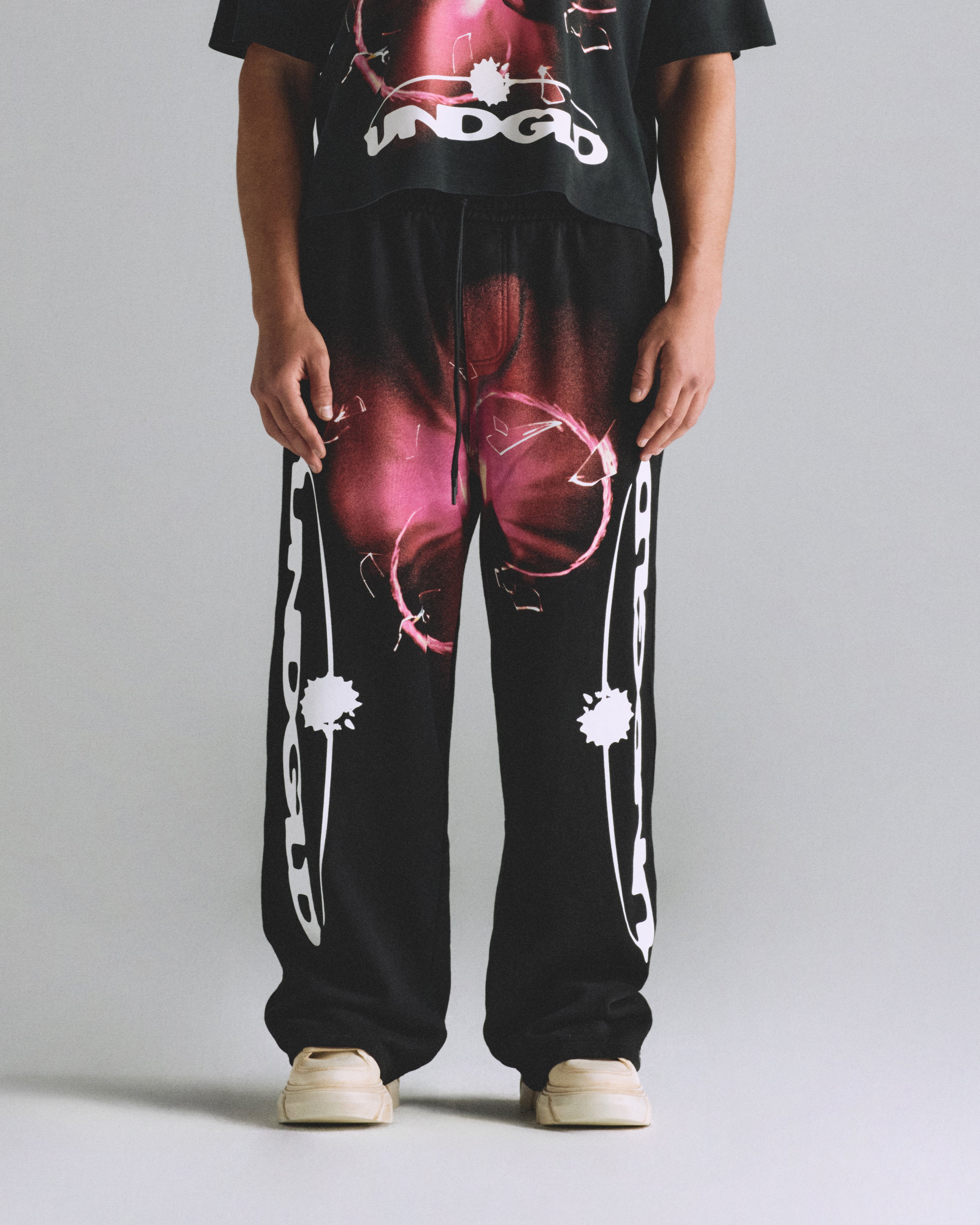 Helios Dazzled Straightpants Black