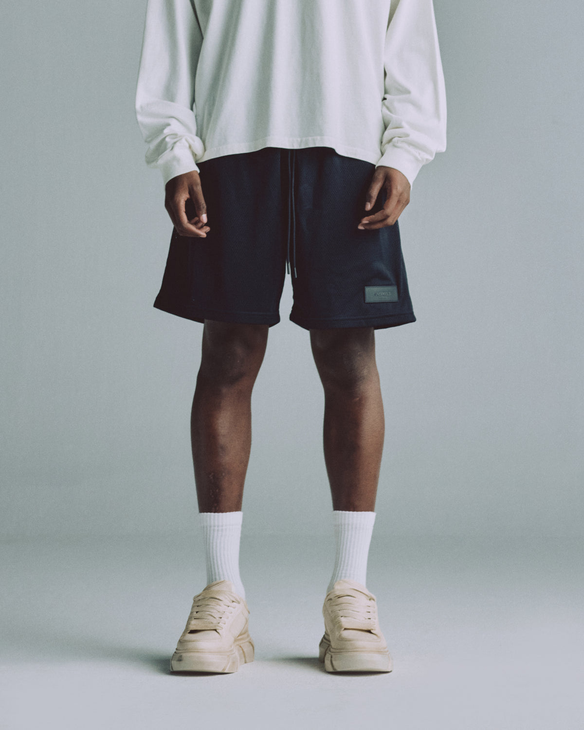 Basics Mesh Short Black