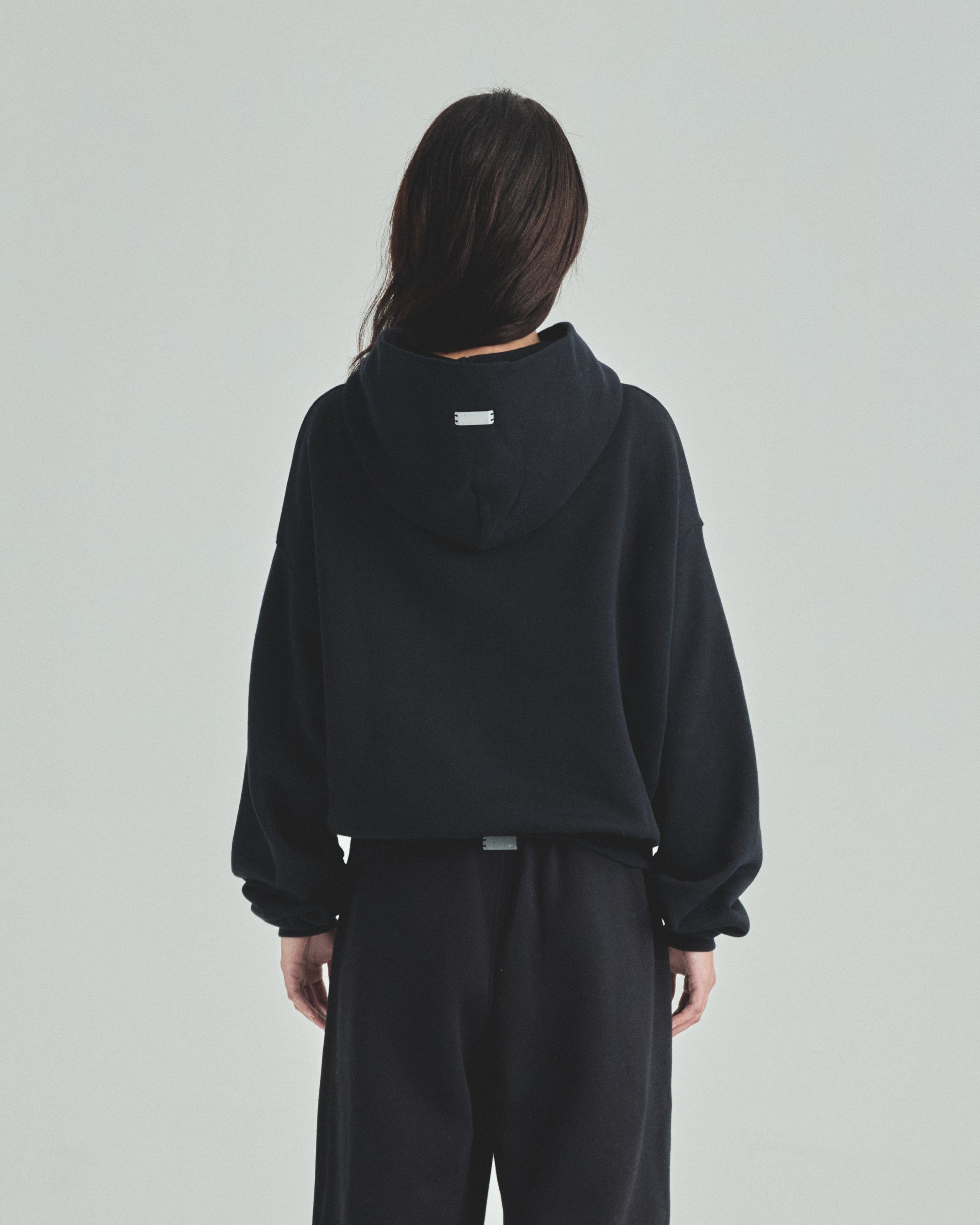 Blanks Boxy Fit Hoodie Black