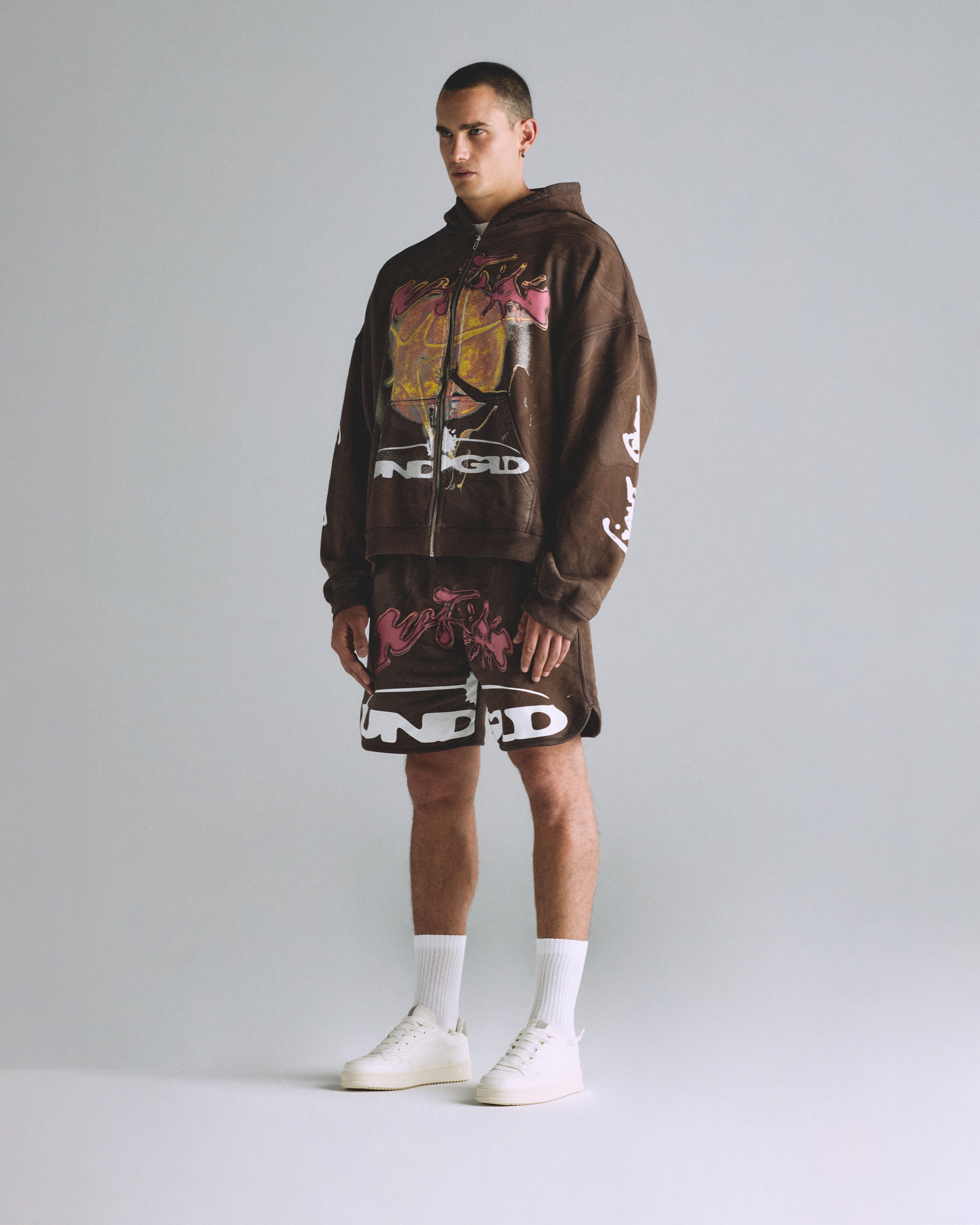 Helios Sun Biased Short Oil Brown