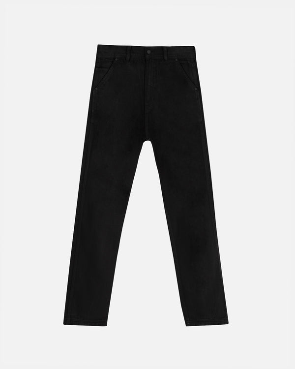 Basics Regular Resin Jean Black