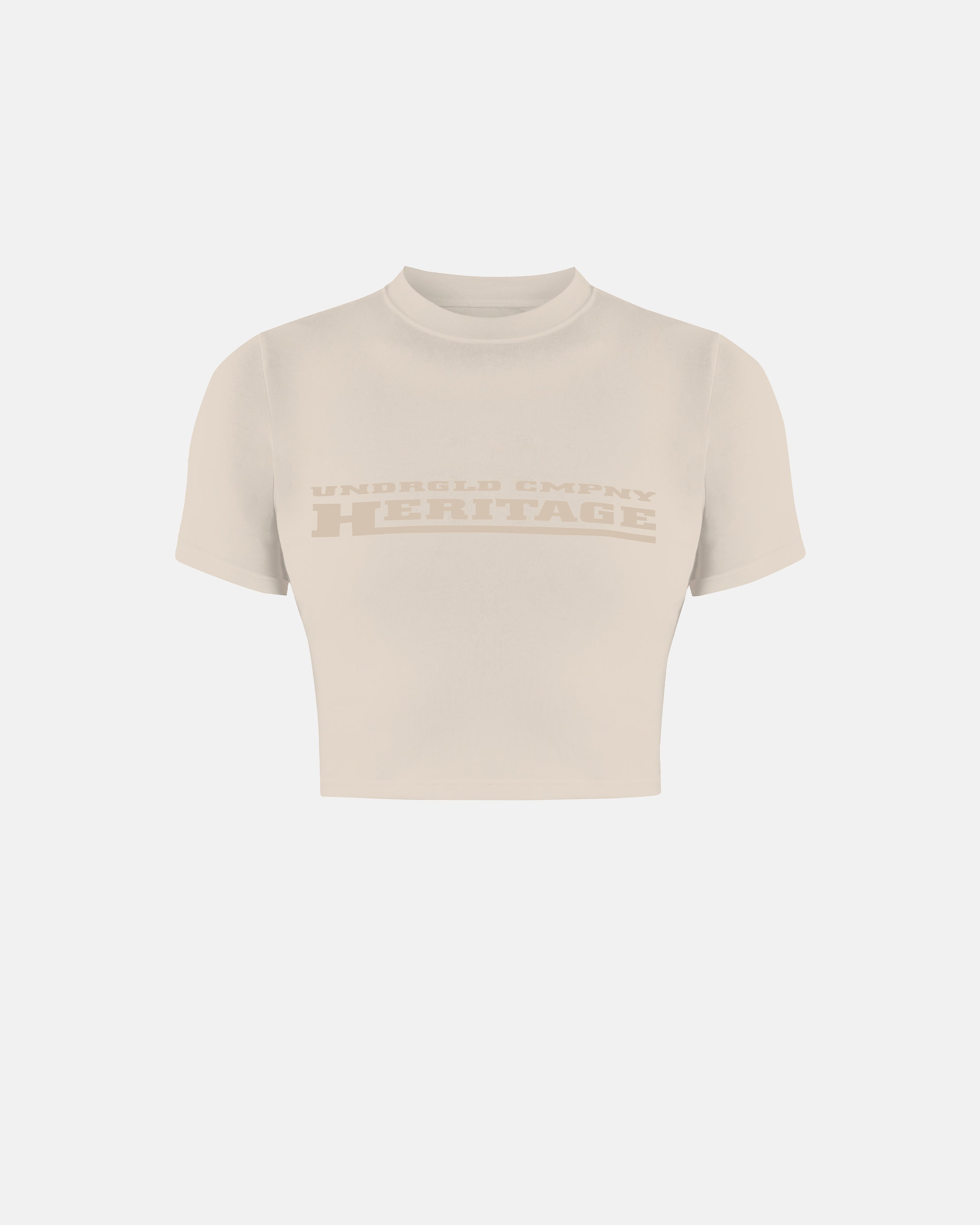 Golden Heritage Raw Baby Tee Cream