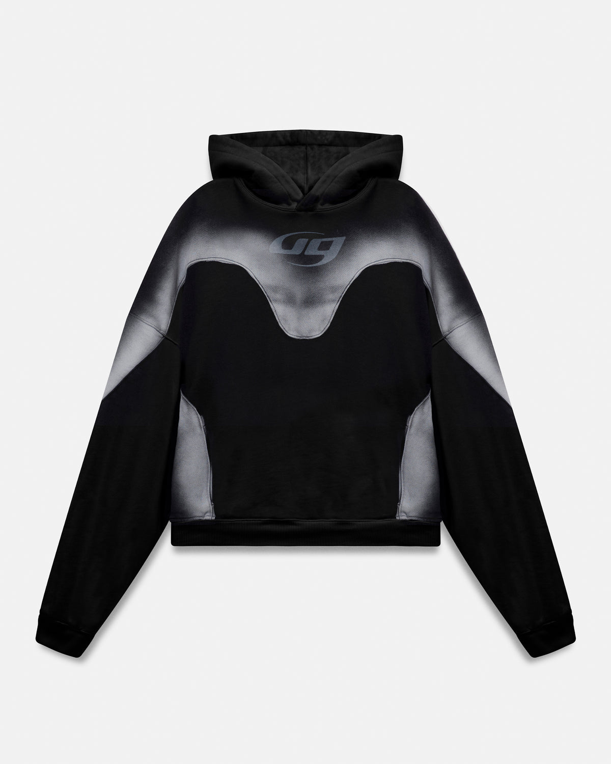 Act 1 UG Boxy Fit Hoodie Sandblast Black