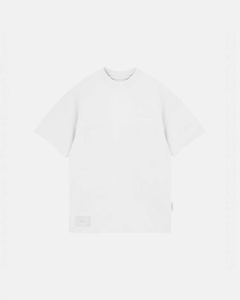 Line Logo Tshirt White