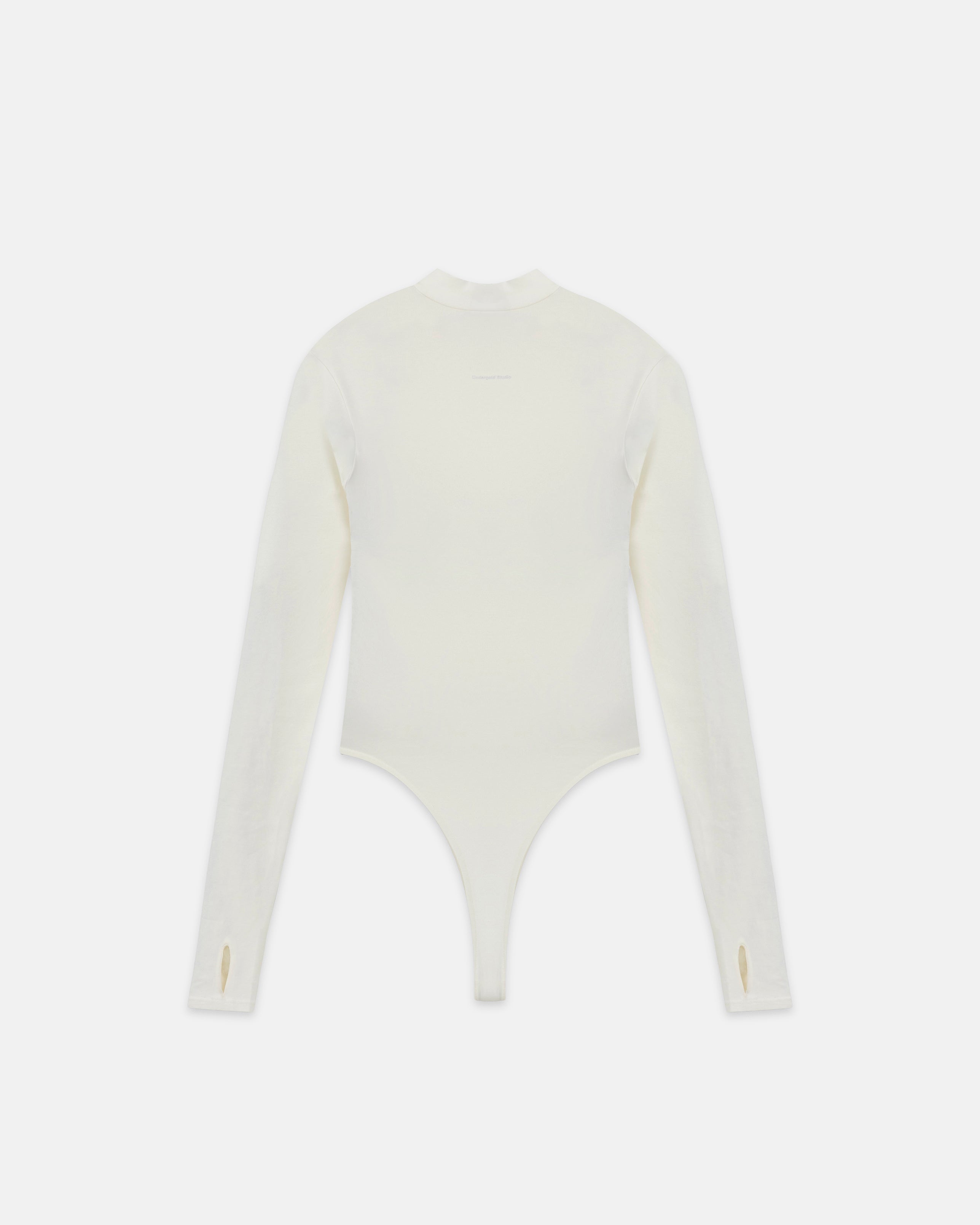 Line Undergold Studio Turtleneck Bodysuit White