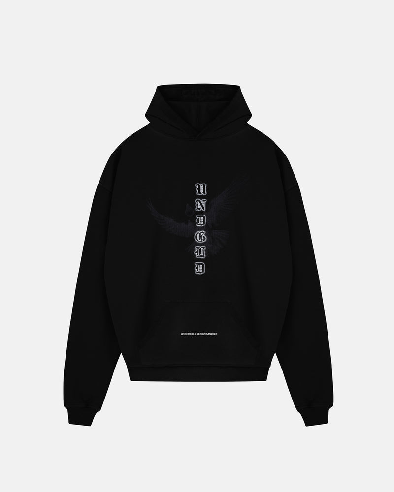 Symphony Pigeon Saint Hoodie Black