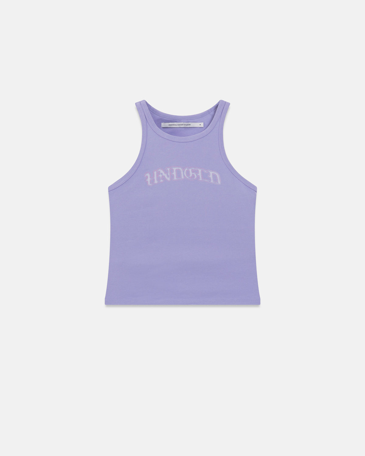 W Halter Tank Top Pink