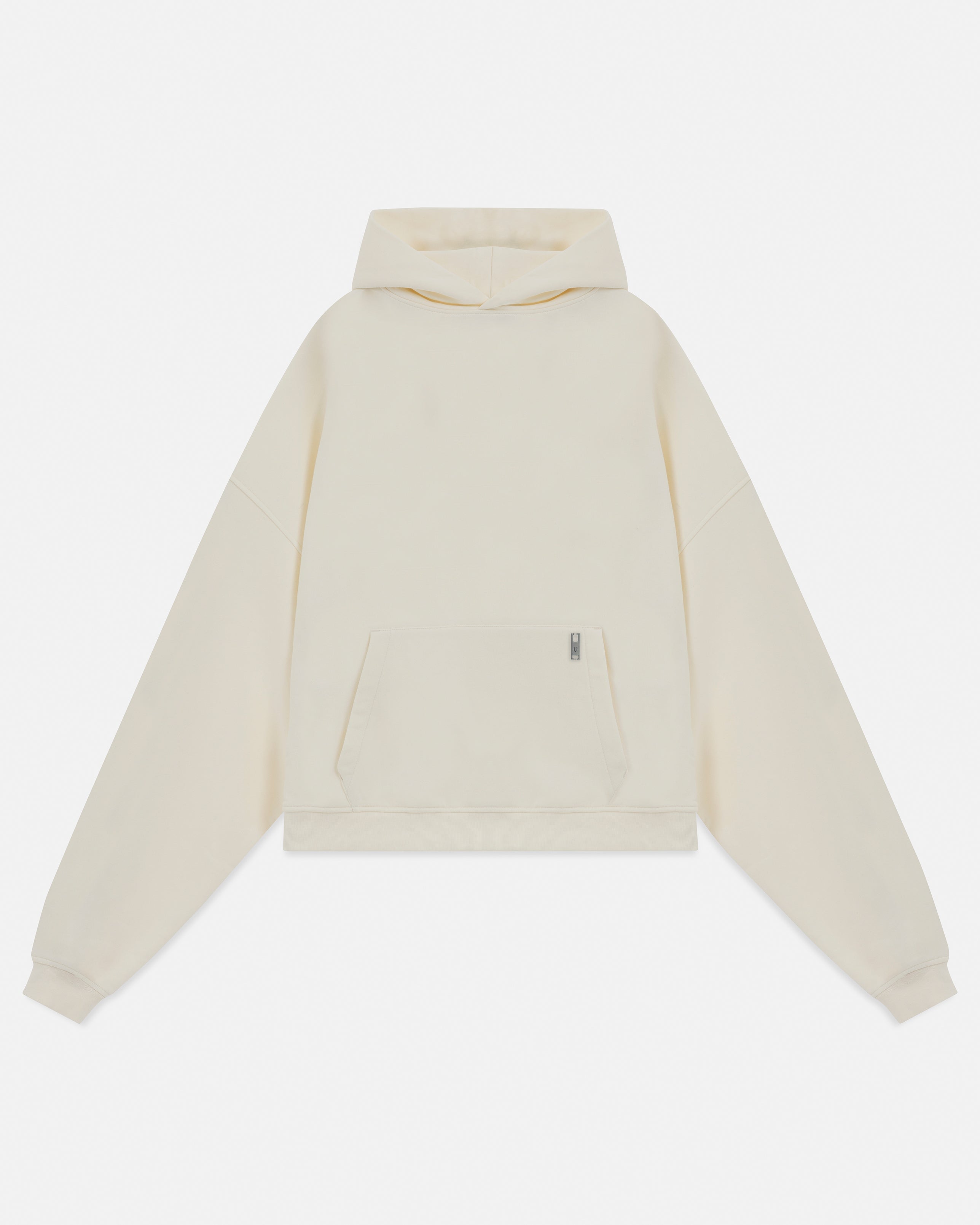 Blanks Boxy Fit Hoodie Cream