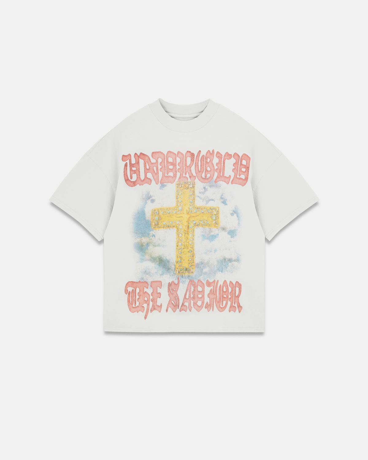 Holy State The Savior Boxy Fit Tshirt White