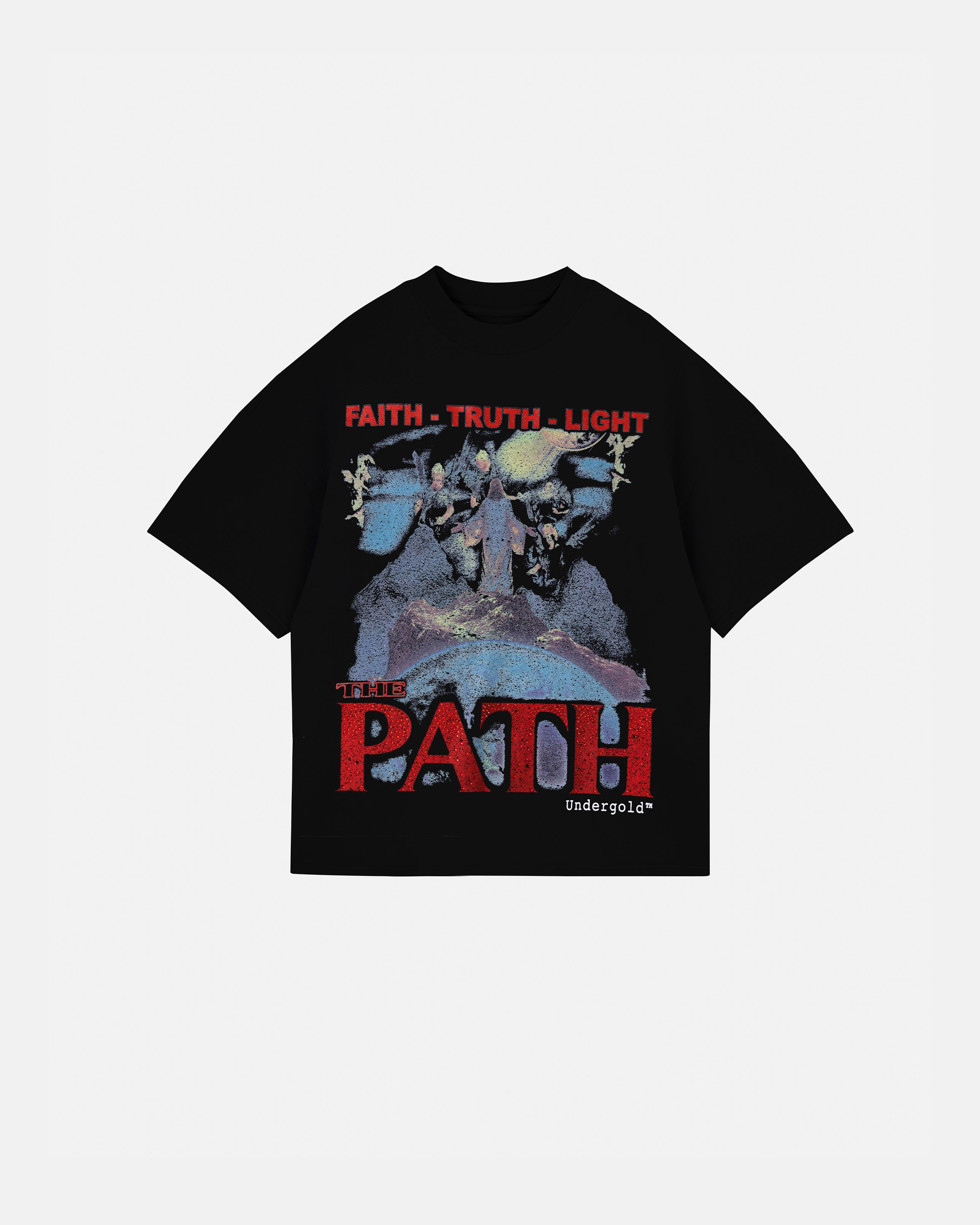 The Path Summit Boxy Fit T-shirt Black
