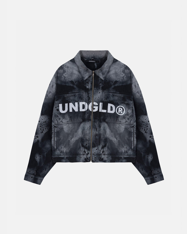 Beyond Basic Trucker Jacket Dust Gray