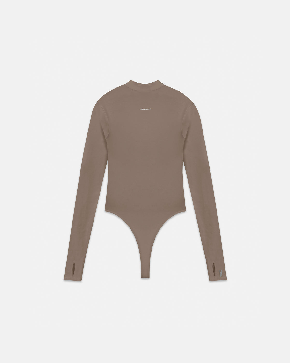 Body Line Undergold Studio Turtleneck Bodysuit Brown