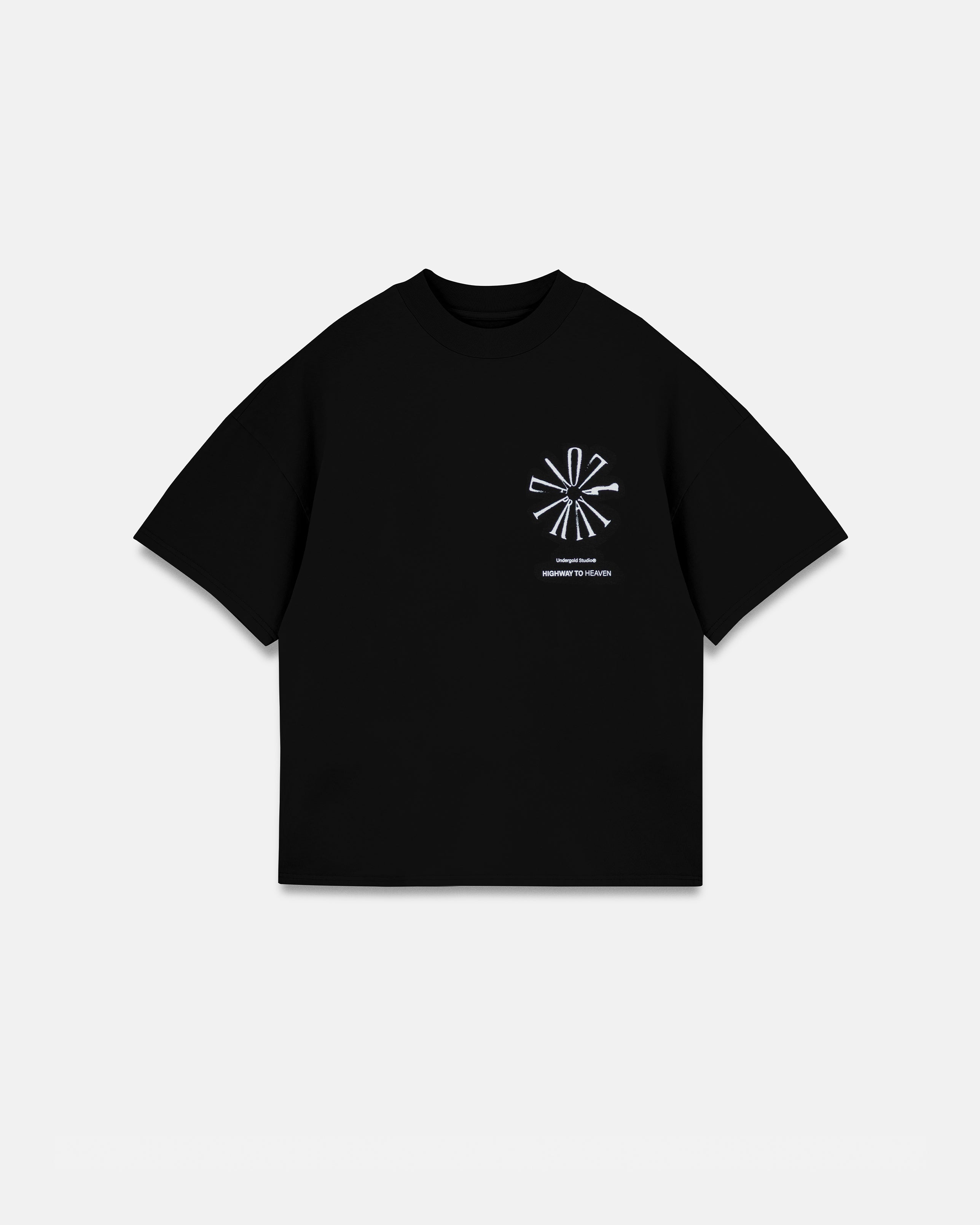 Spring Pray 4 Love Boxy Fit Tshirt Black