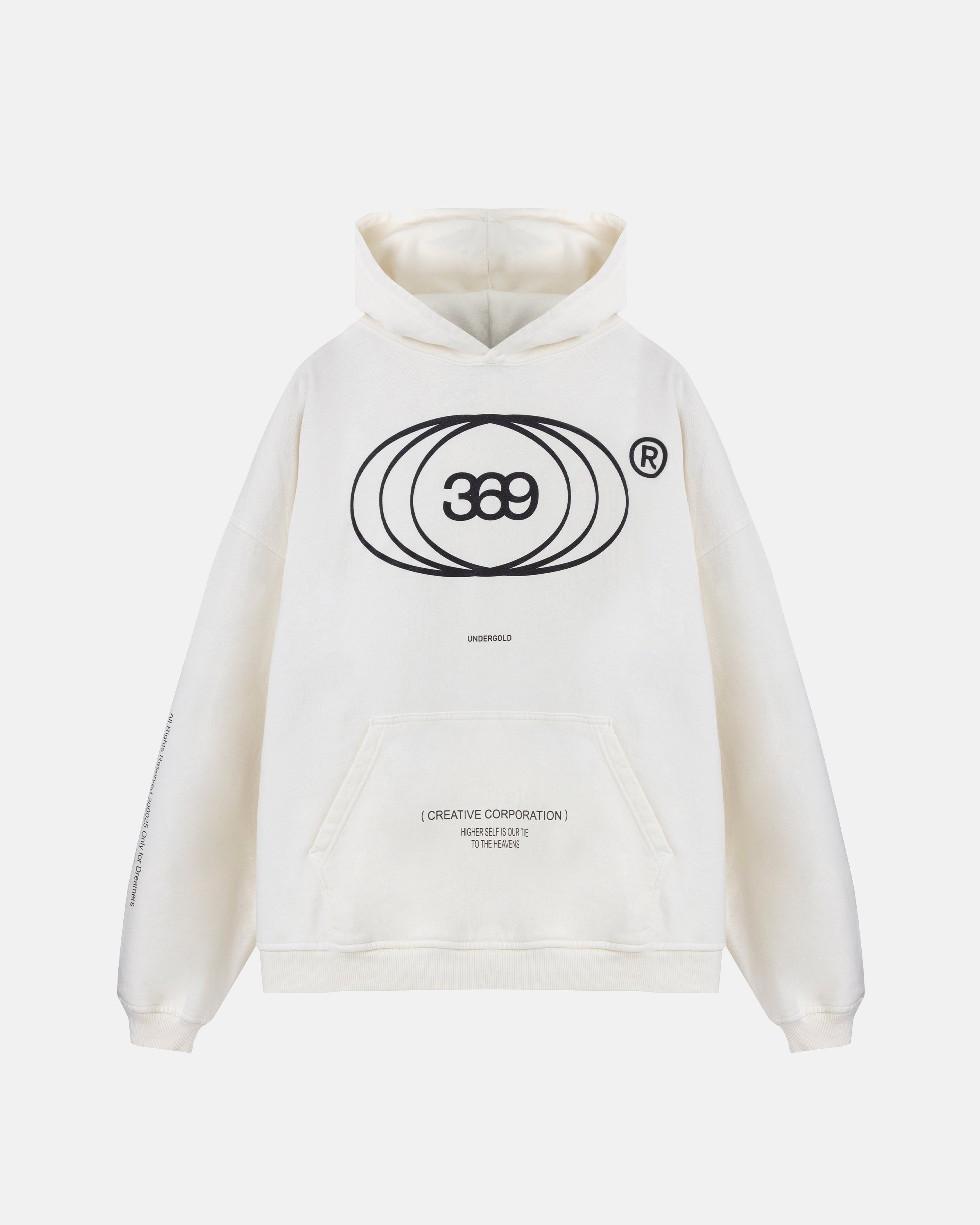Golden Heritage Basic Hoodie White