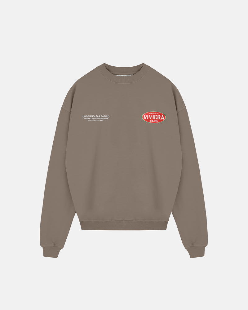 Riviera Sauce Crewneck Brown