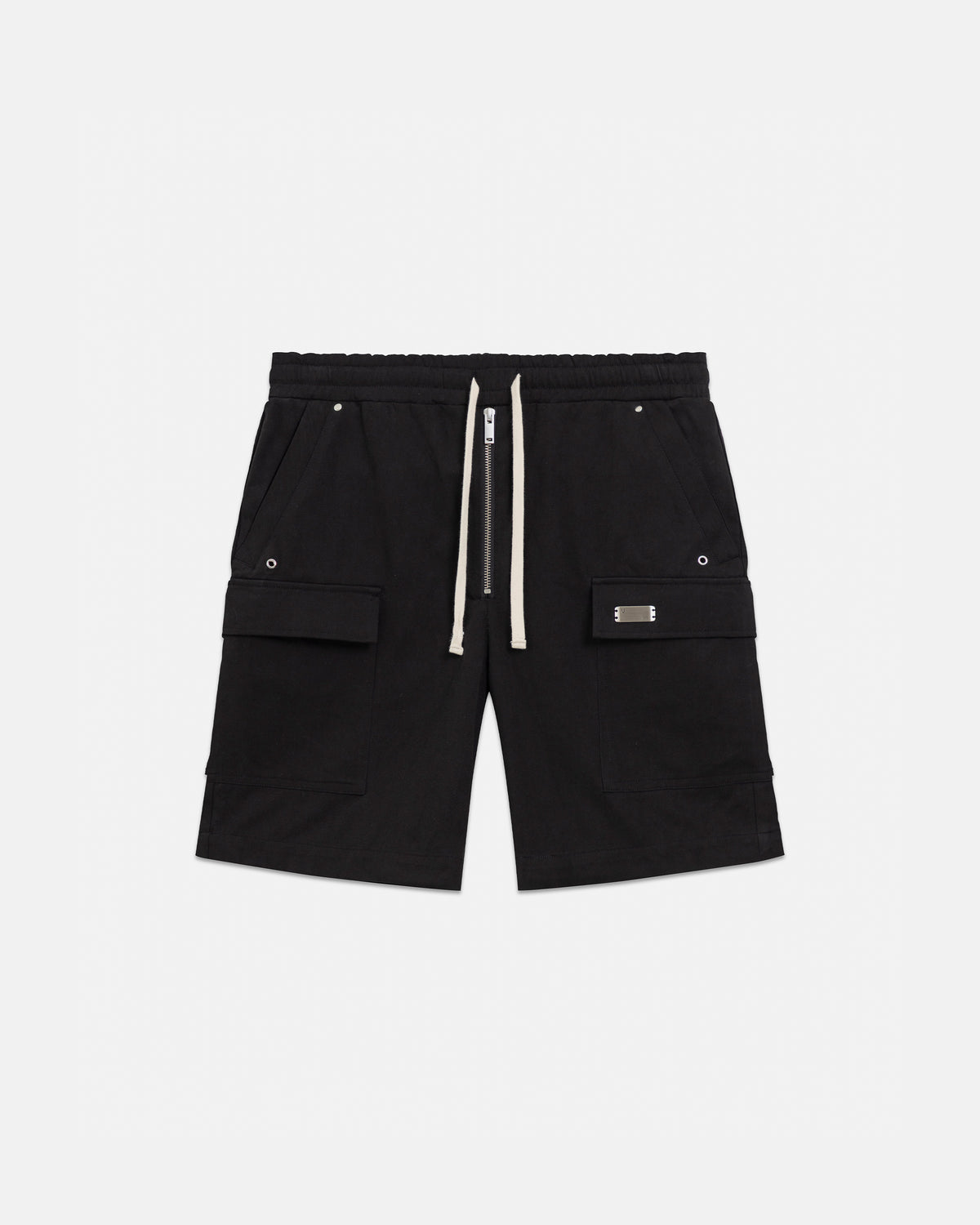 Basics Utility Zippered Shorts Black