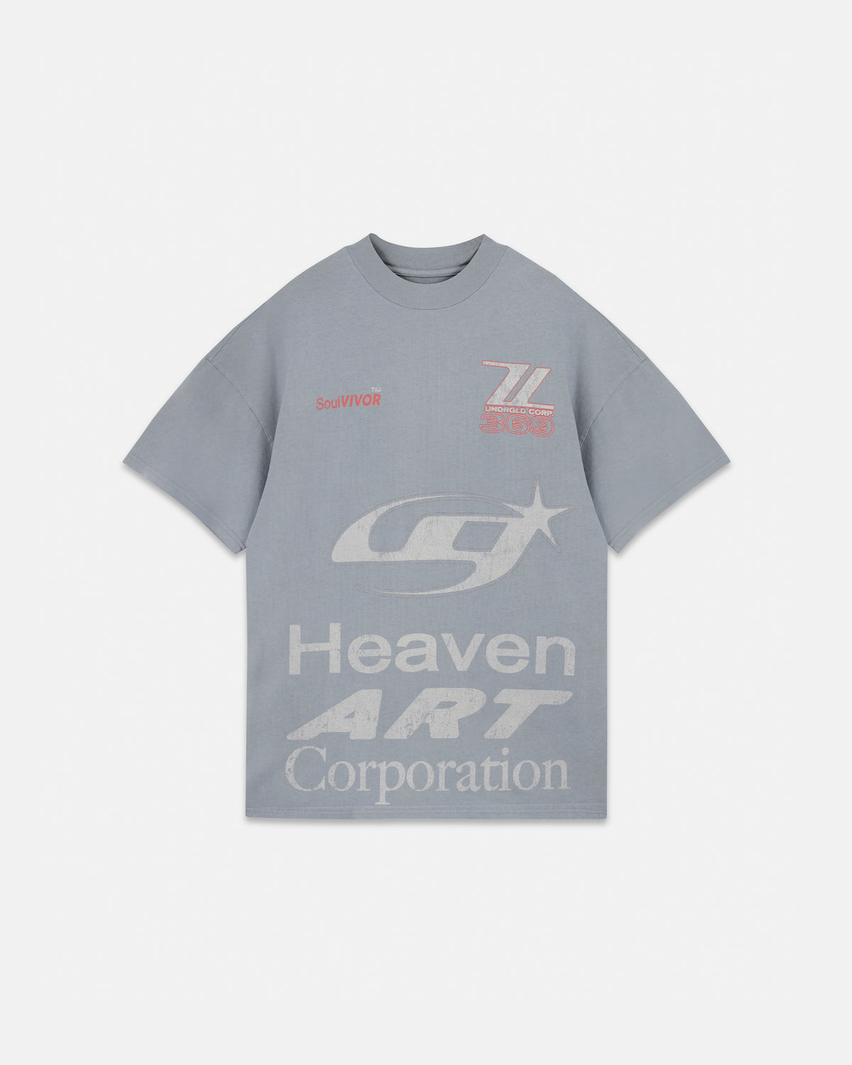 Act 1 Racer Tshirt Light Gray