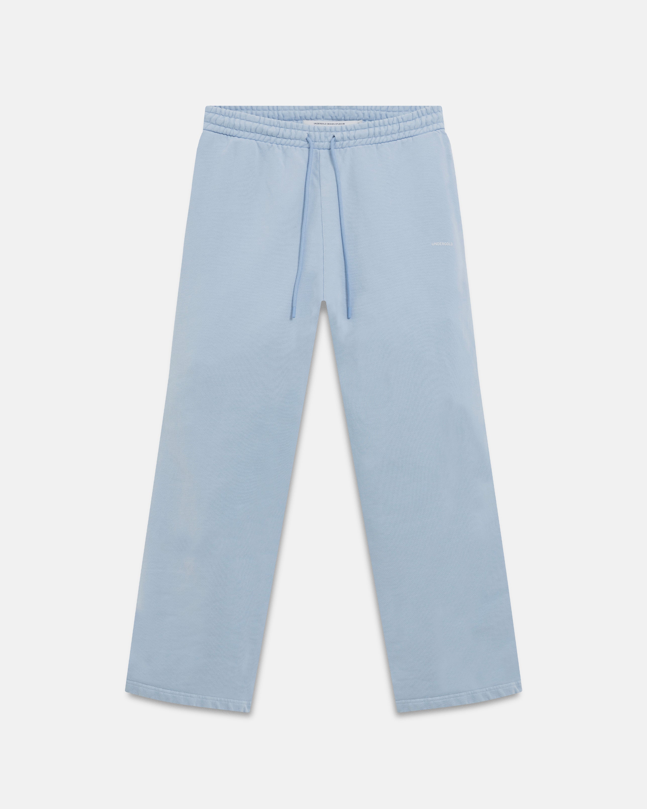 Basics Undergold Straight Pants Light Blue