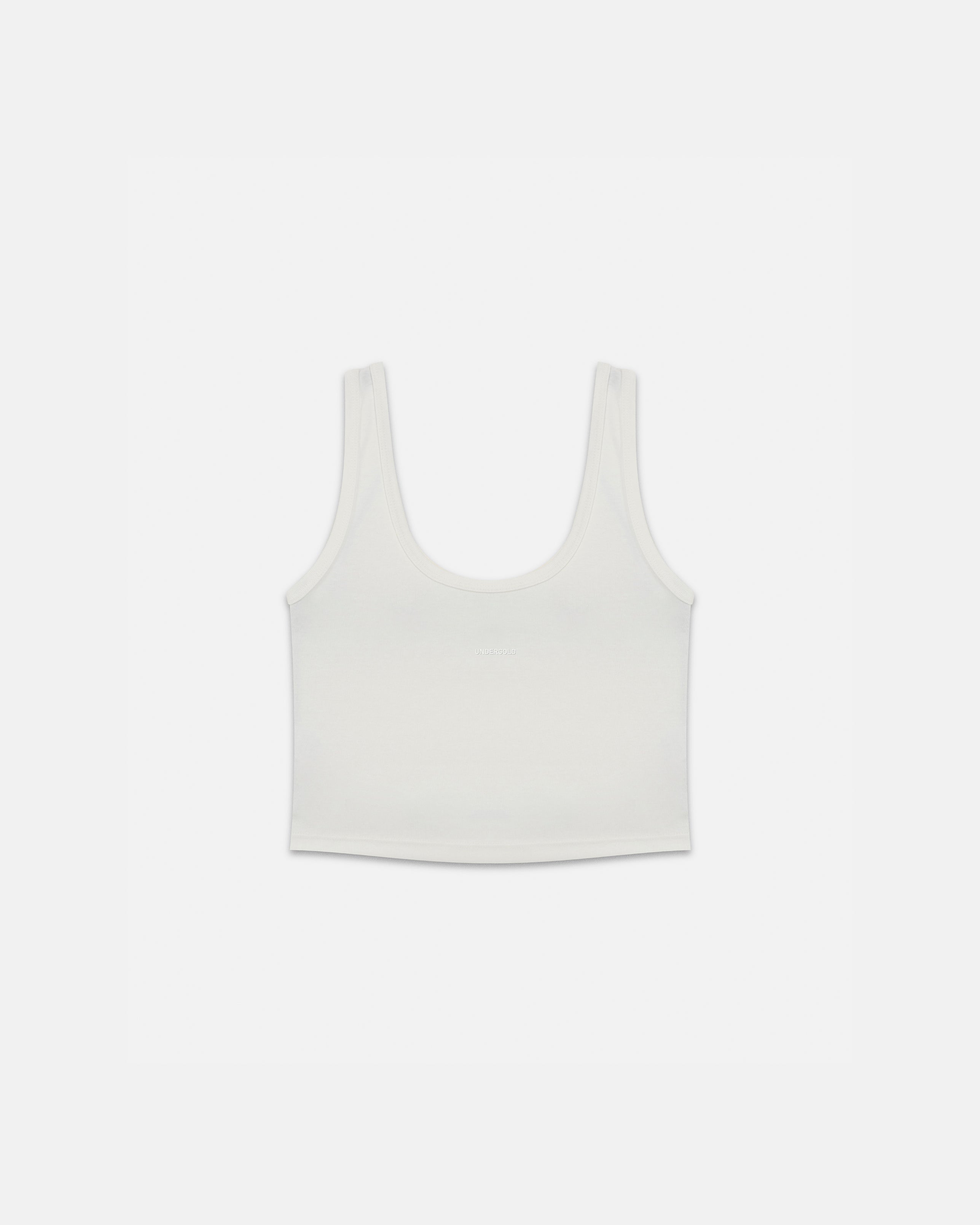 W Line Basic Tank Top White