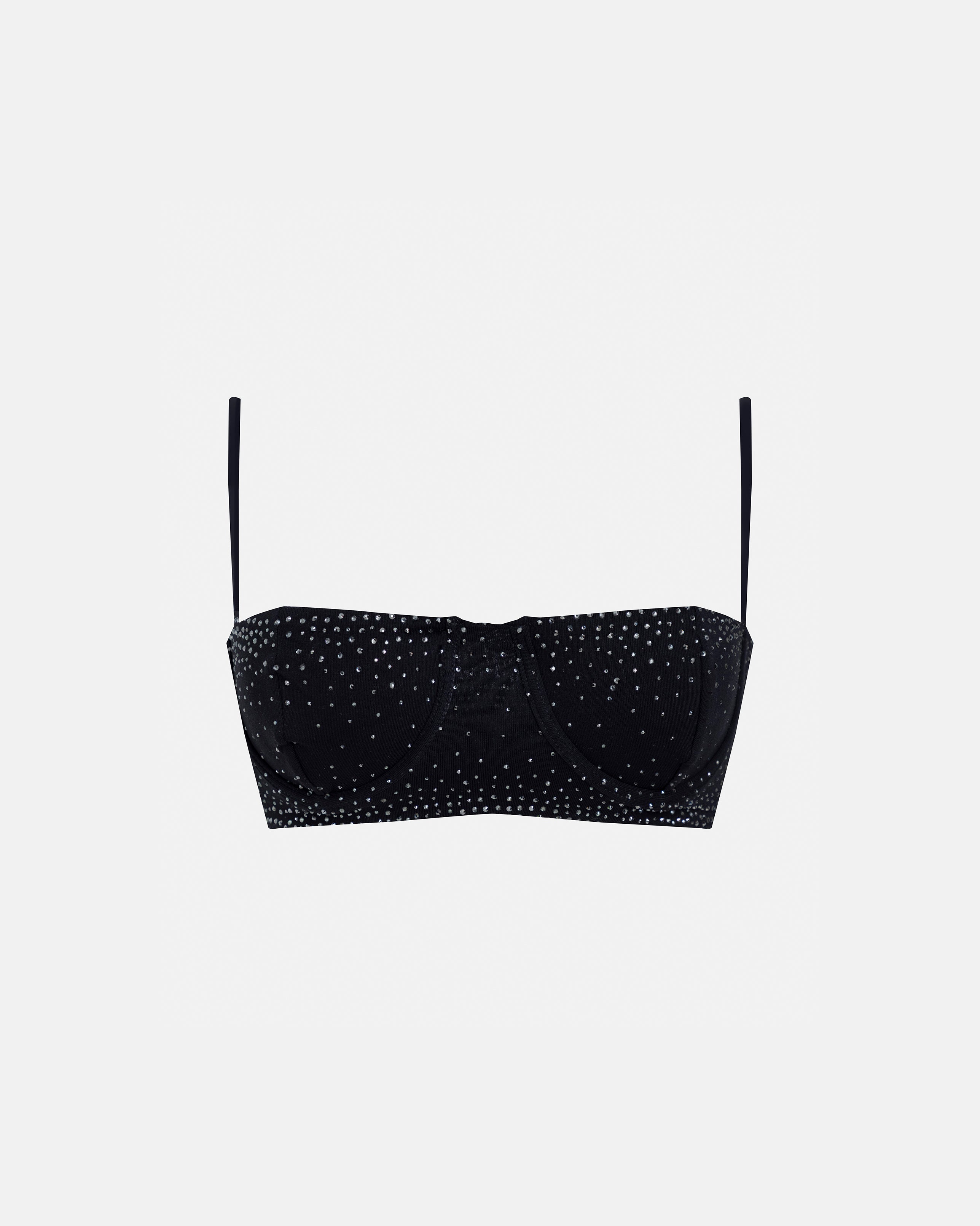 Santa Union Balconette Top Black
