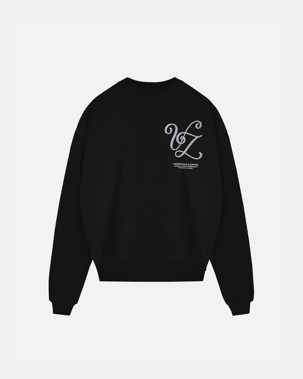 Riviera Rope Crewneck Black