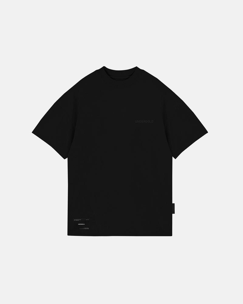 Line Logo Tshirt  Black