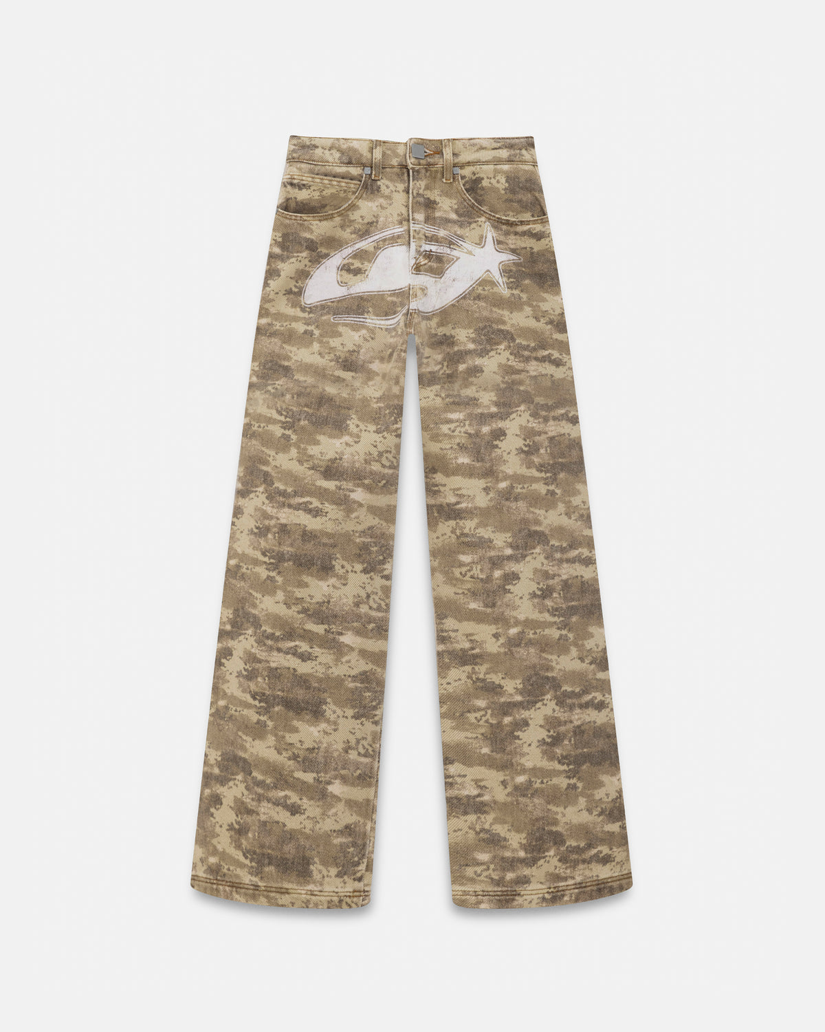 W Act 1 UG Star Wide Jean Light Cammo