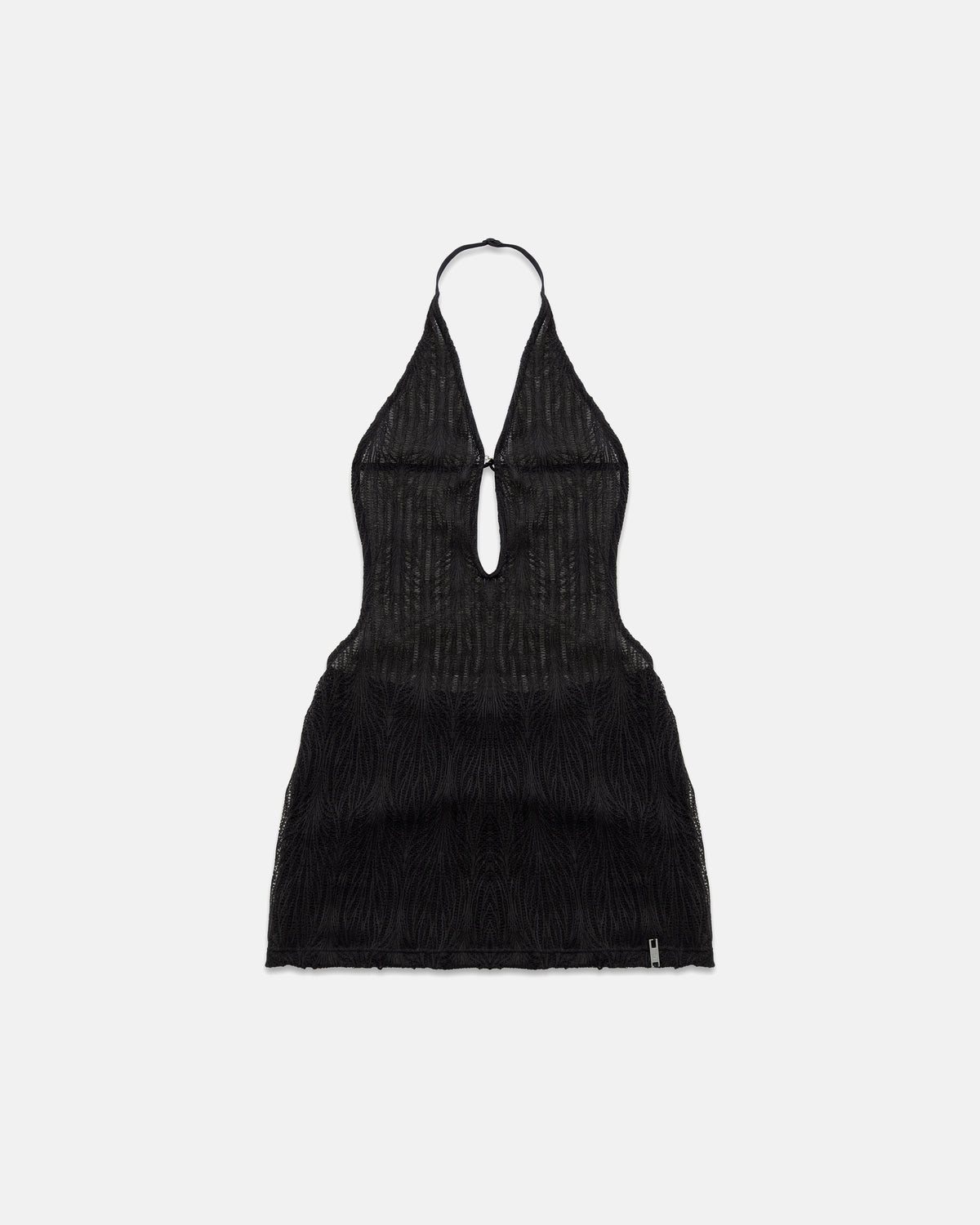 Basics Transparent Dress Black