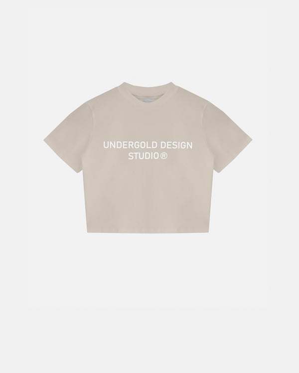 Basics Undergold Design Studio Baby Tee Light Gray