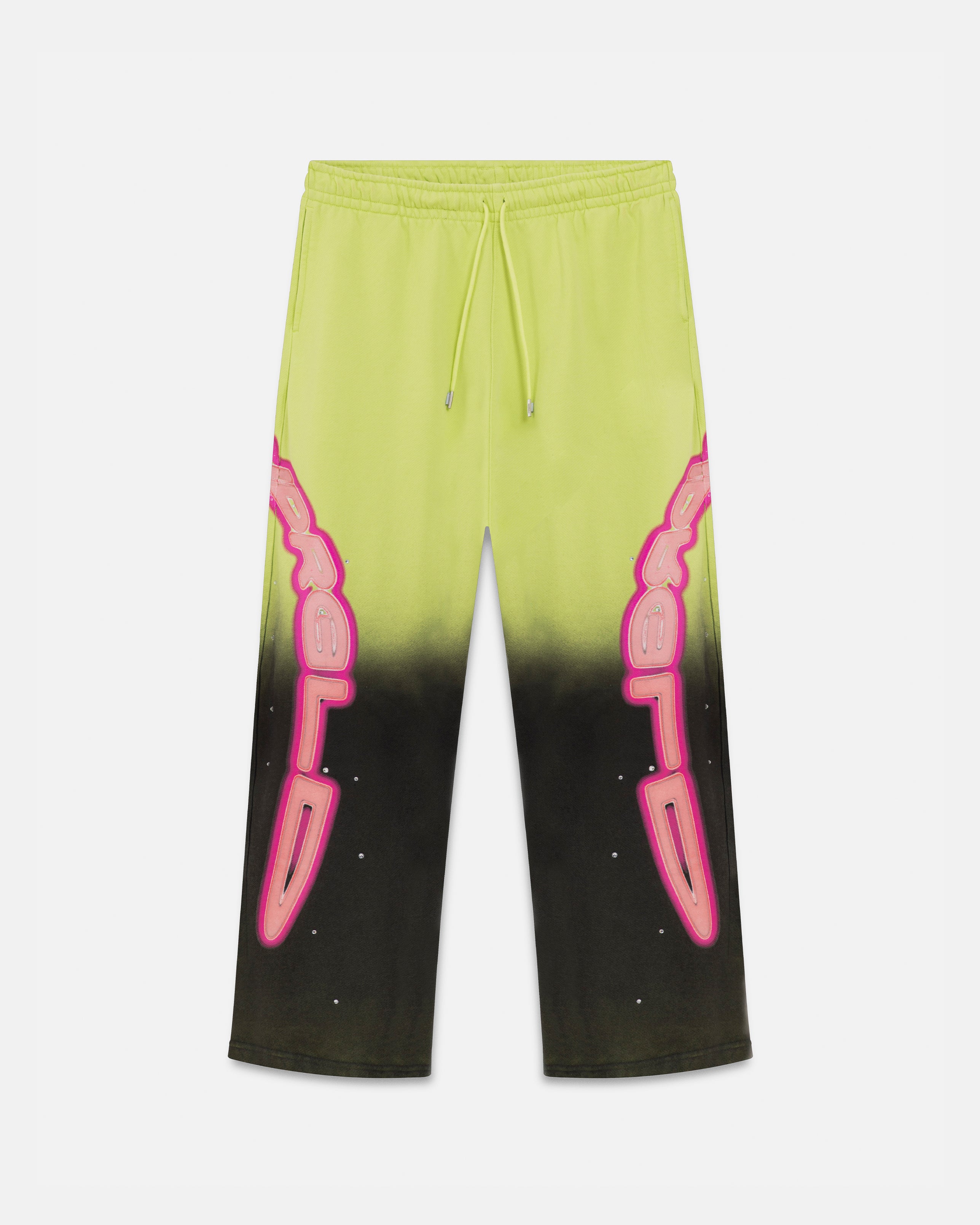 Act 1 Neon Straightpants Faded Green