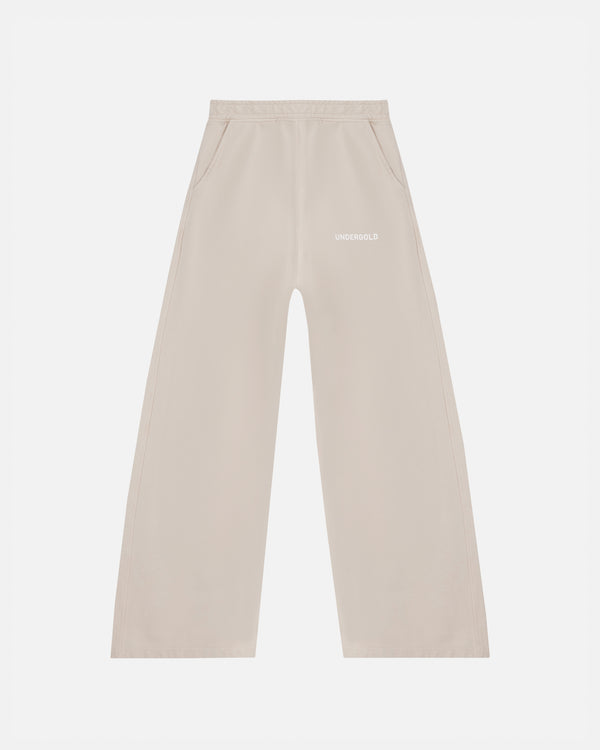 W Basics Wide Straightpants V2 Cream