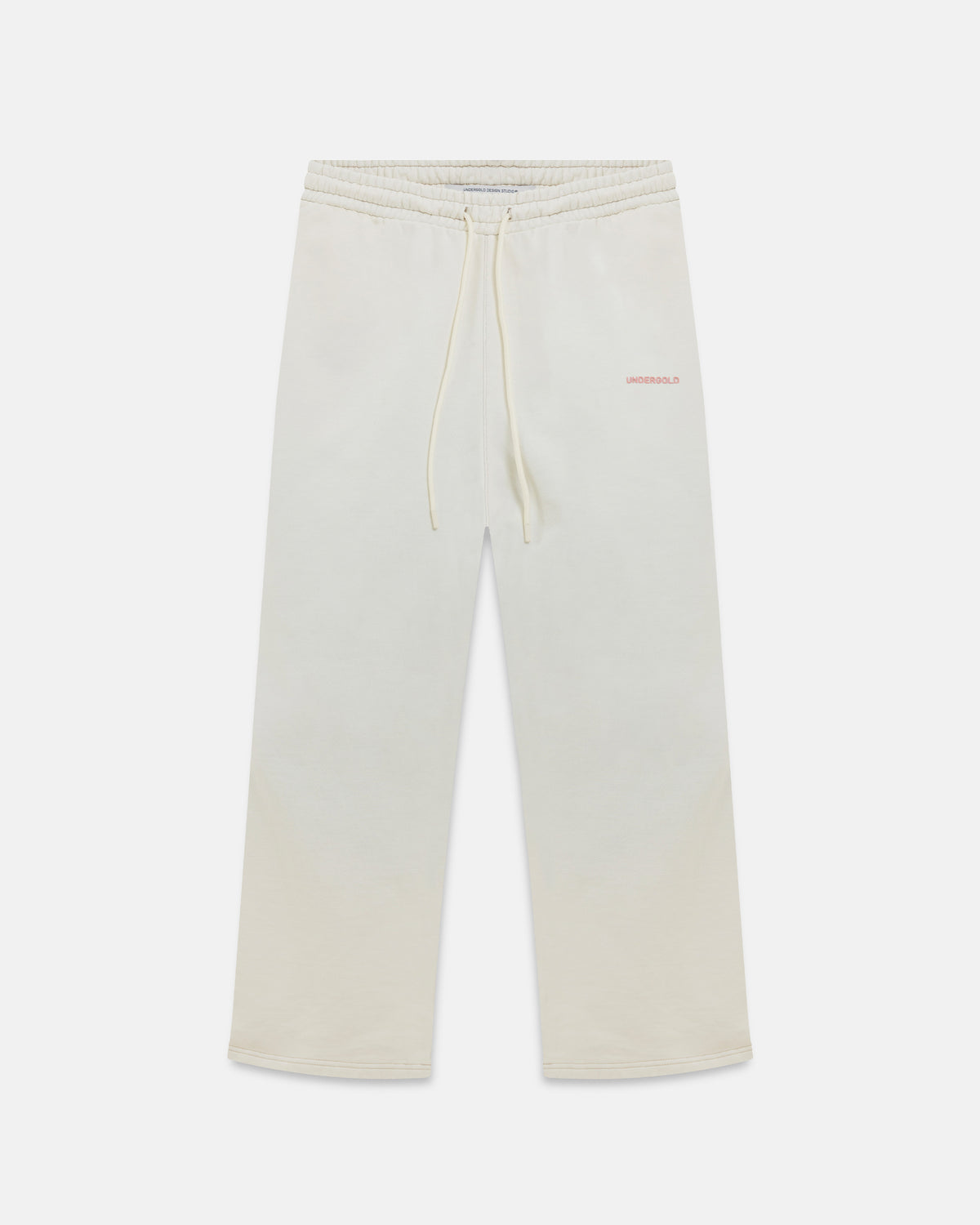 Basics Undergold Straight Pants White