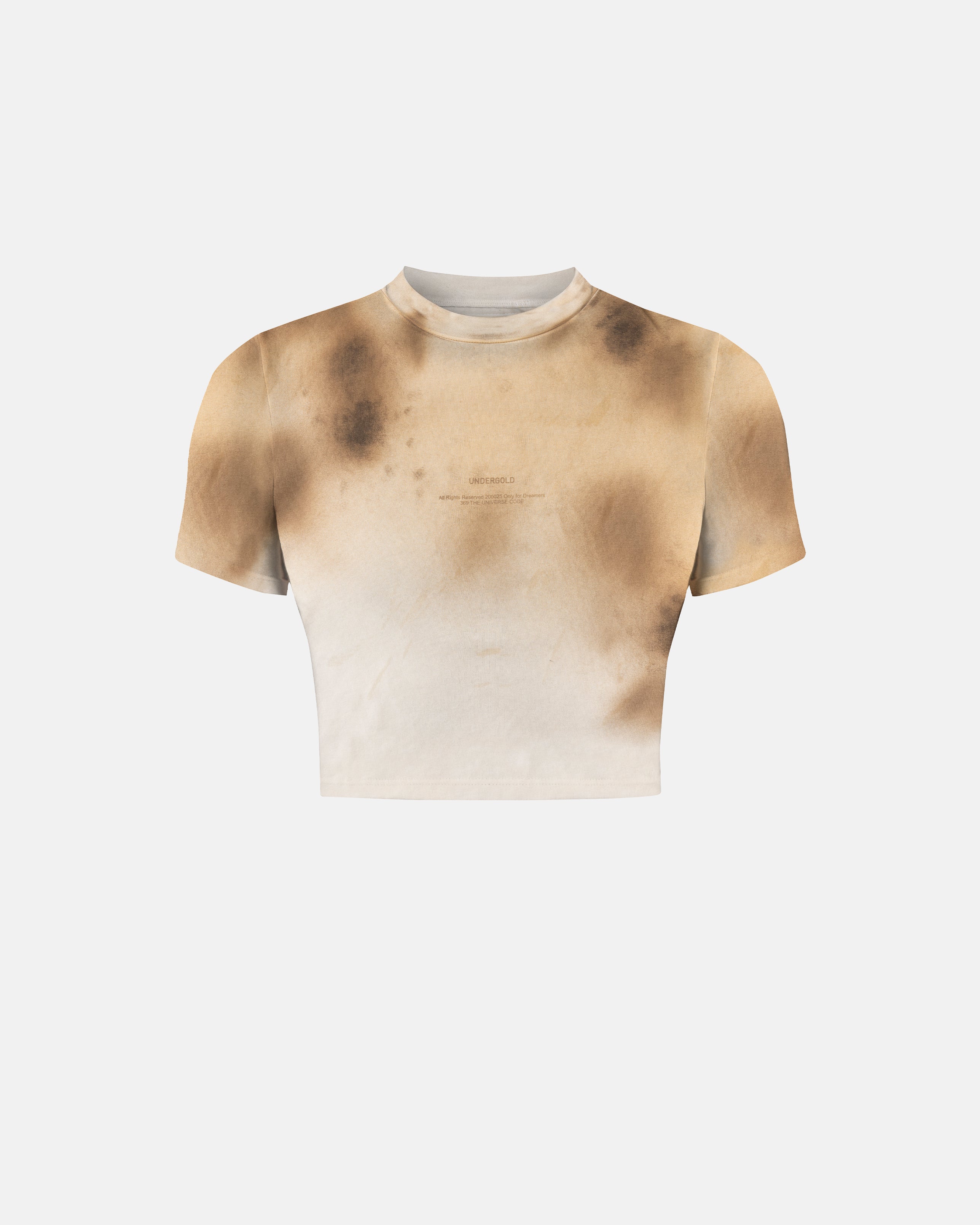 Golden Heritage Basic Baby Tee Burned Cream