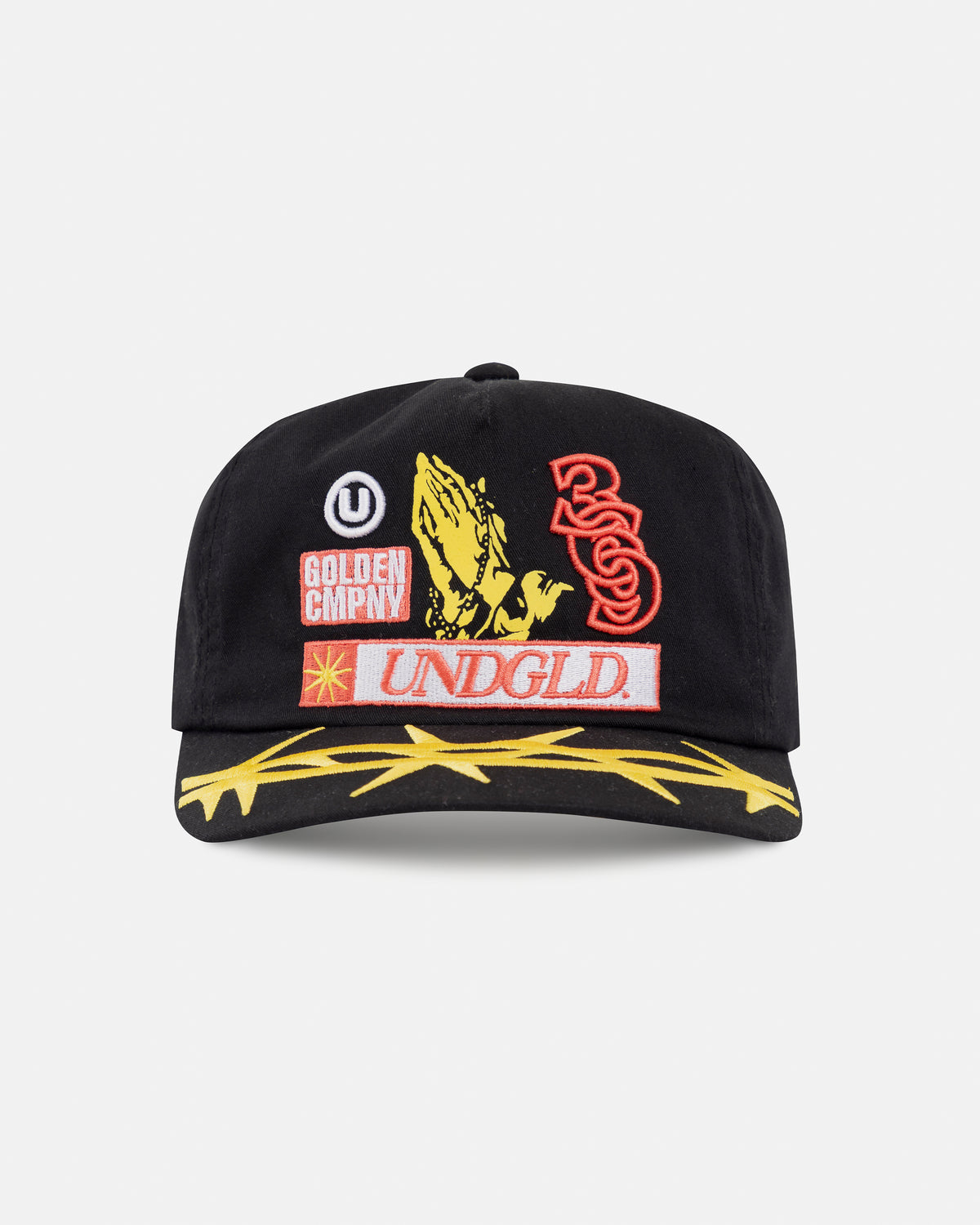 Basics Storm High Crown Cap Black