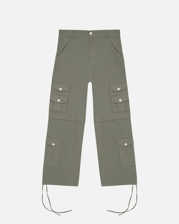 Riviera Wide Cargo Pants Green