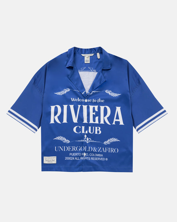 Riviera Club Short Sleeve Shirt Blue