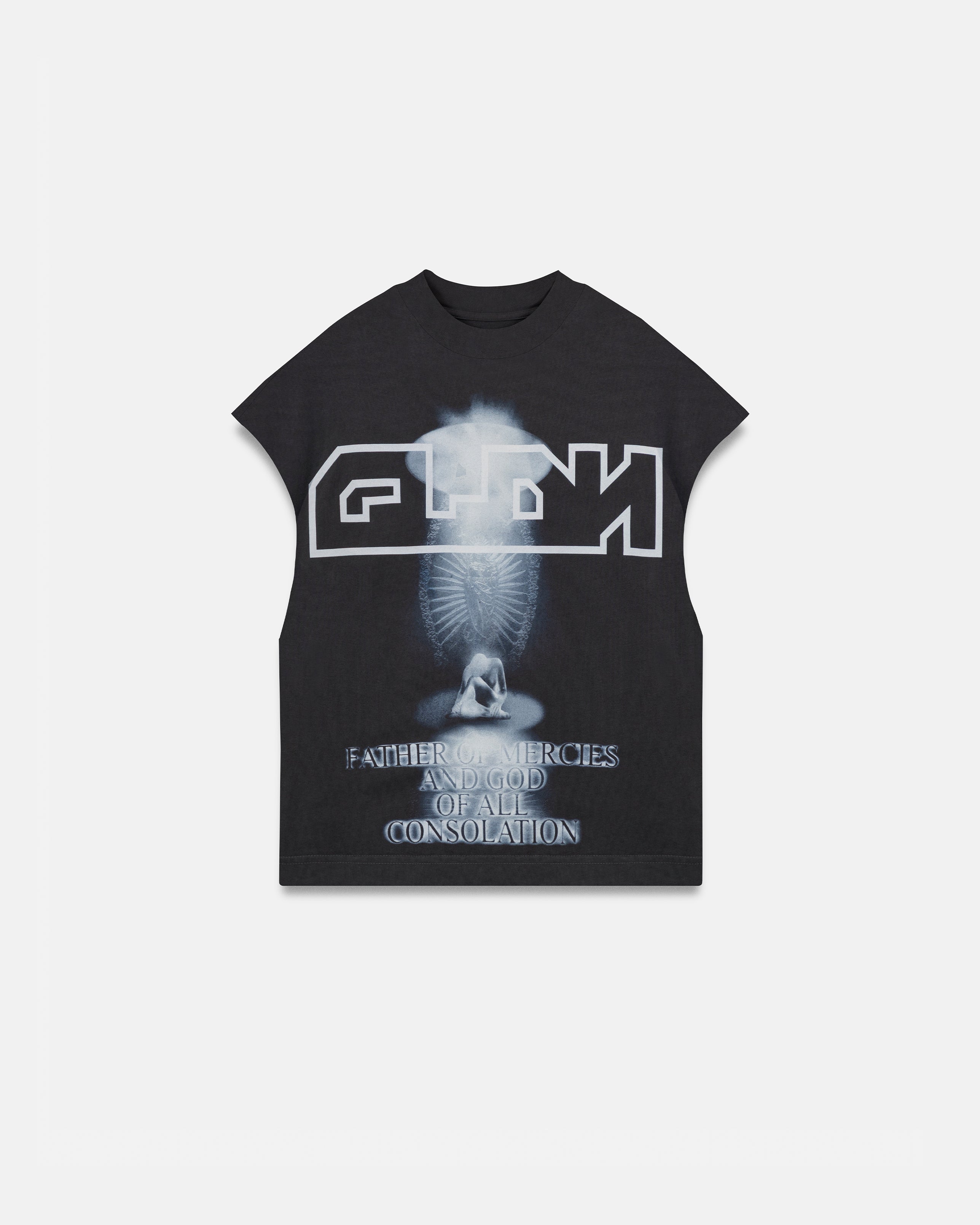 Spring Consolation Sleeveless Tshirt Vintage Gray