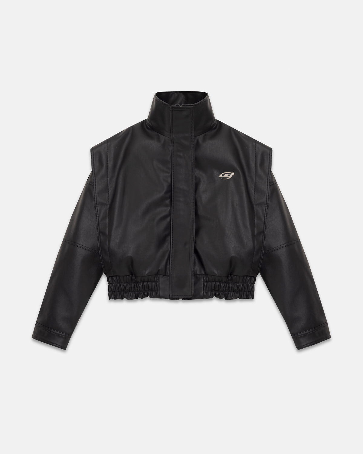W Basics Panelled Bomber Jacket Black
