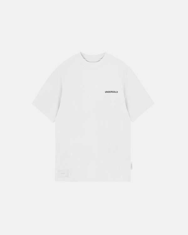 Basics Tiny Logo Regular Fit Tshirt White