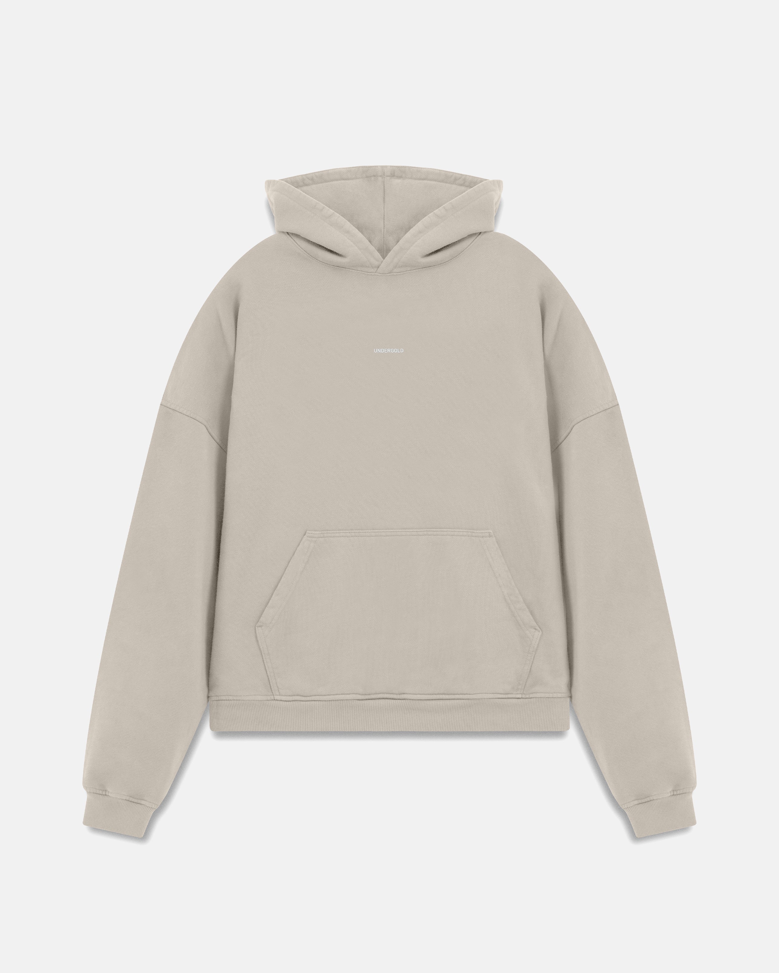 Line Basic Hoodie Cream