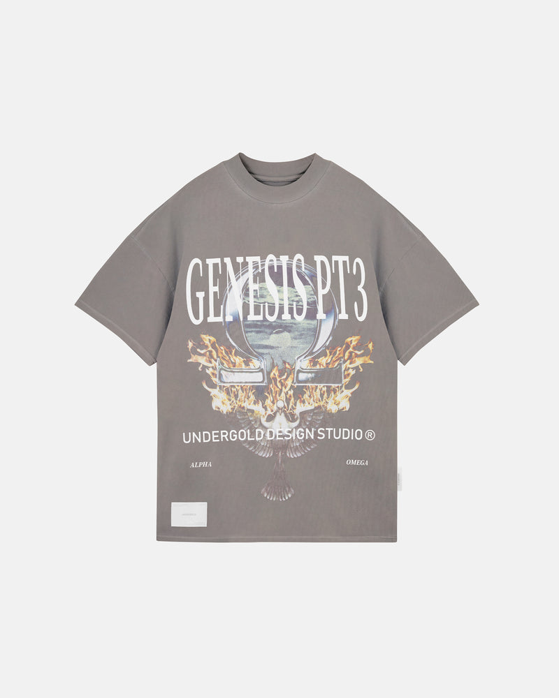 Genesis PT03 Holy Omega T-shirt Washed Gray