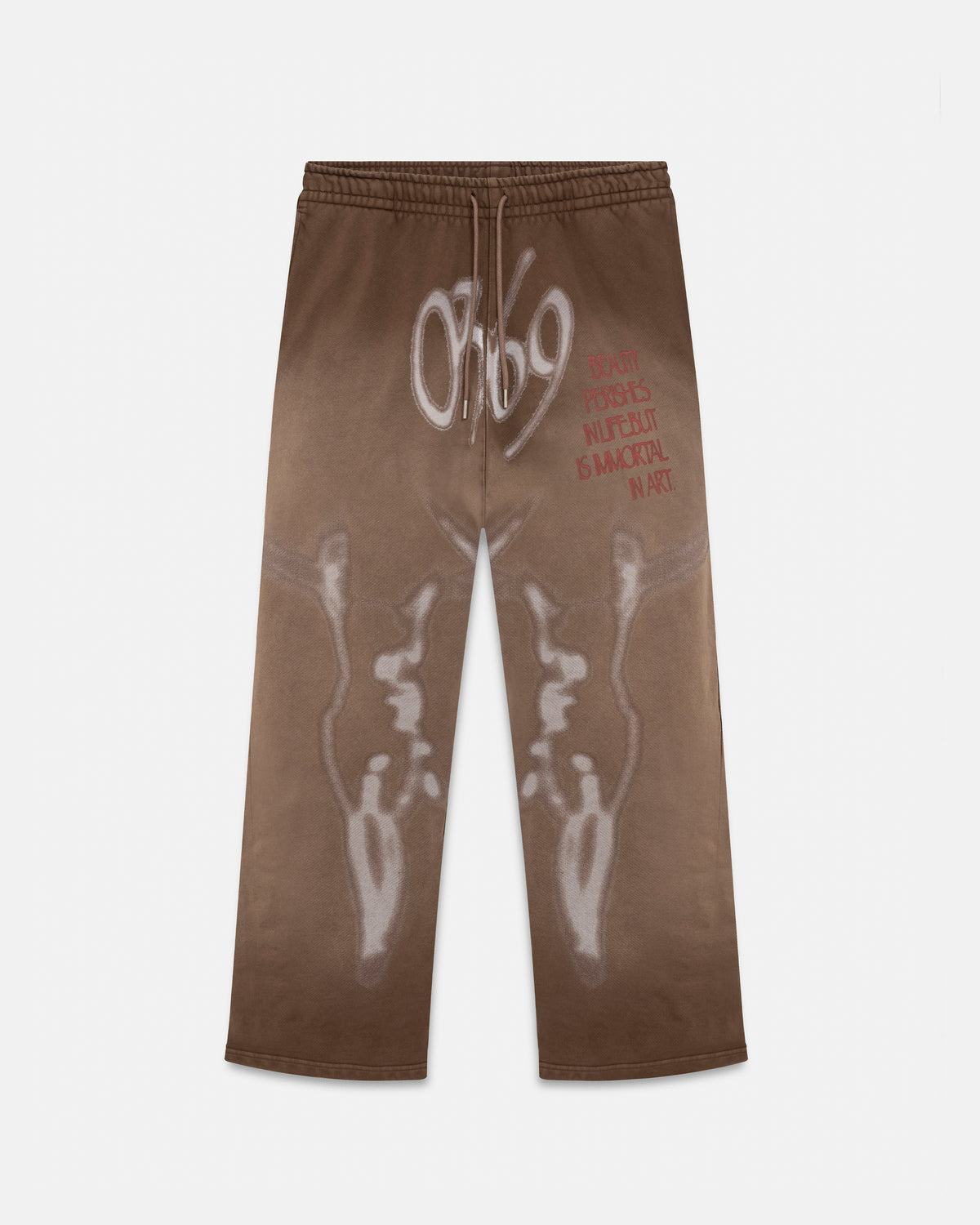 Pilgrimage Risen Straightpants Washed Brown