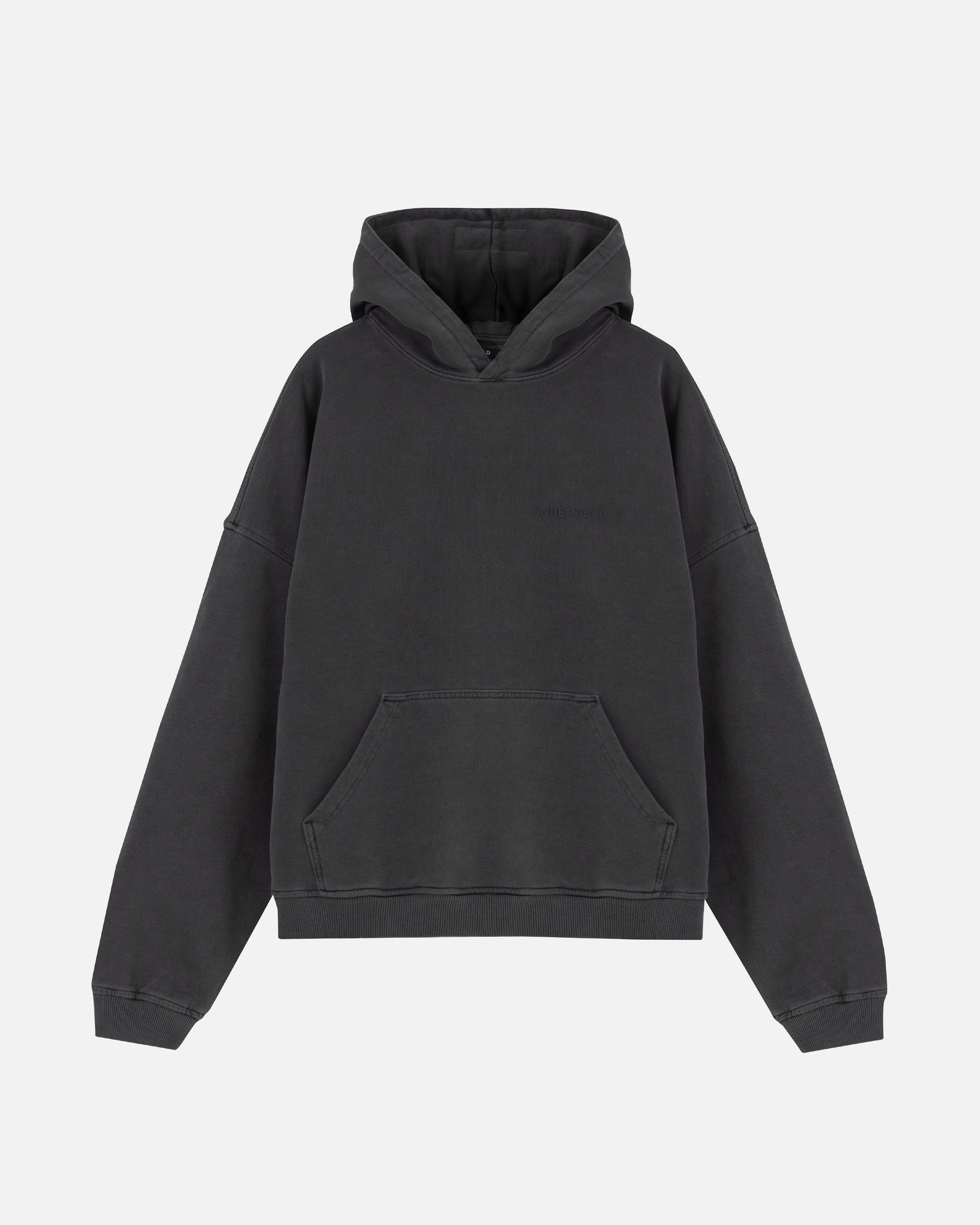 Line Logo Hoodie Vintage Gray