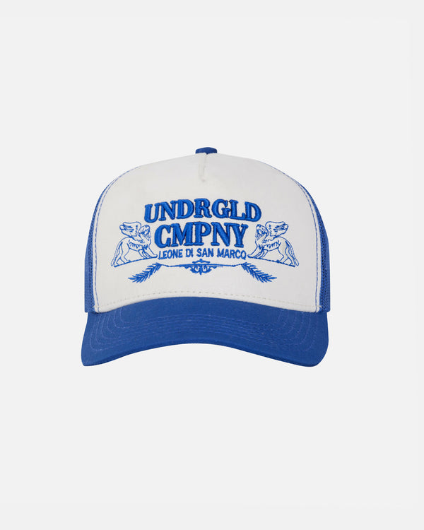 Symphony UNDRGOLD CMPNY Trucker Cap Blue / White