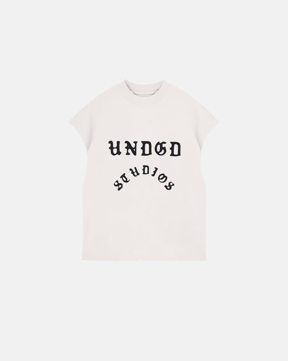 Capsule UNDGD STUDIOS Sleeveless Tshirt White