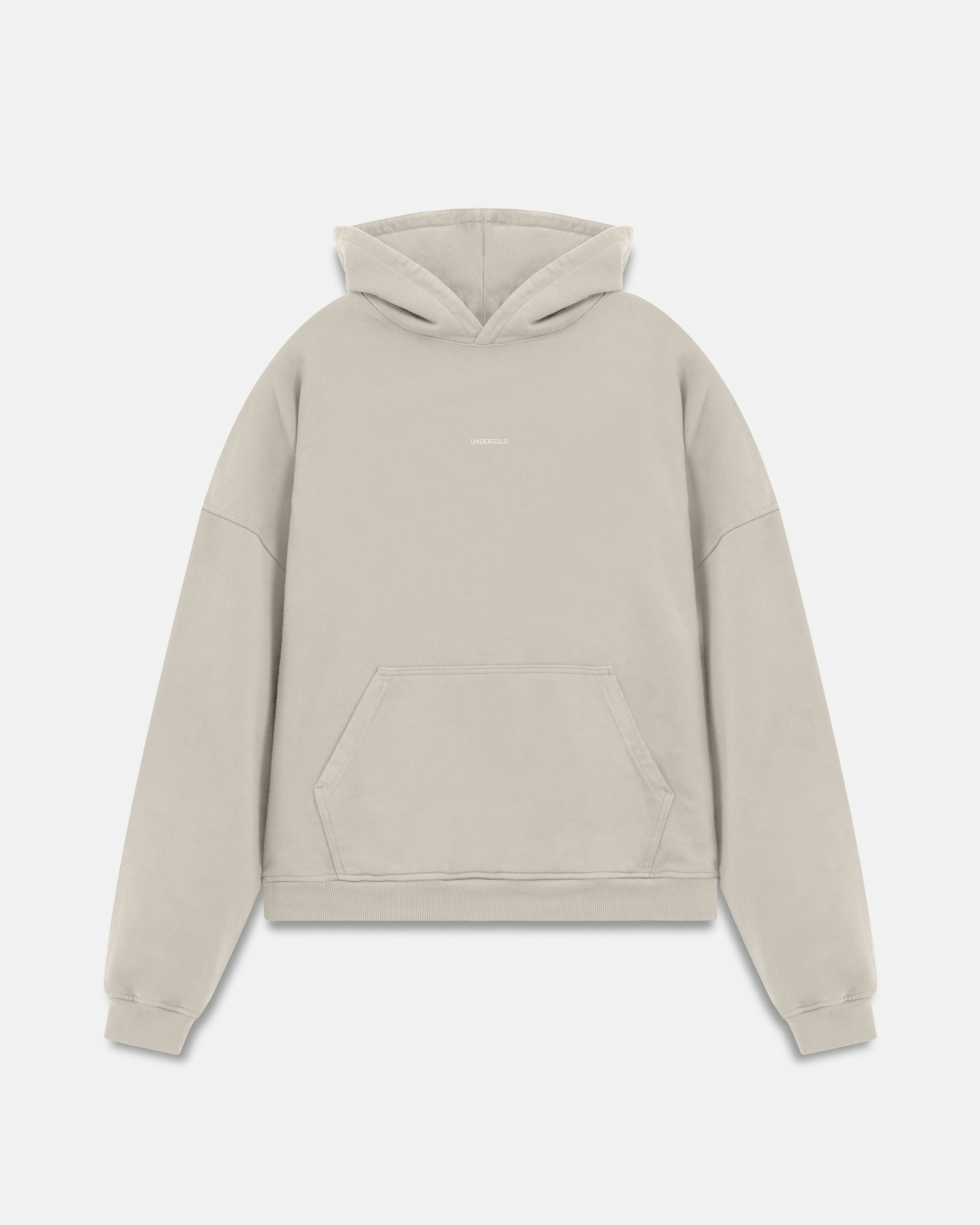 Line Basic Hoodie Light Gray